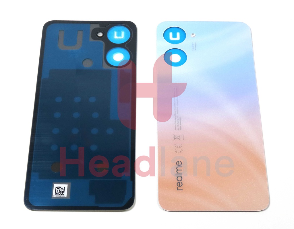 Realme RMX3630 10 Back / Battery Cover - White