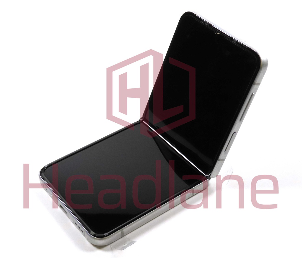 Samsung SM-F721 Galaxy Z Flip4 5G LCD Display / Screen + Touch - Maison Margiela Edition / White