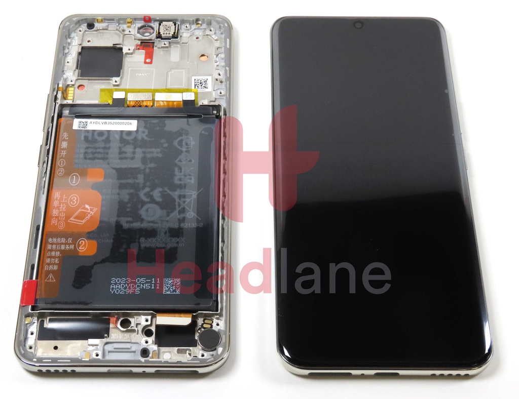 Honor 90 LCD Display / Screen + Touch + Battery - Silver