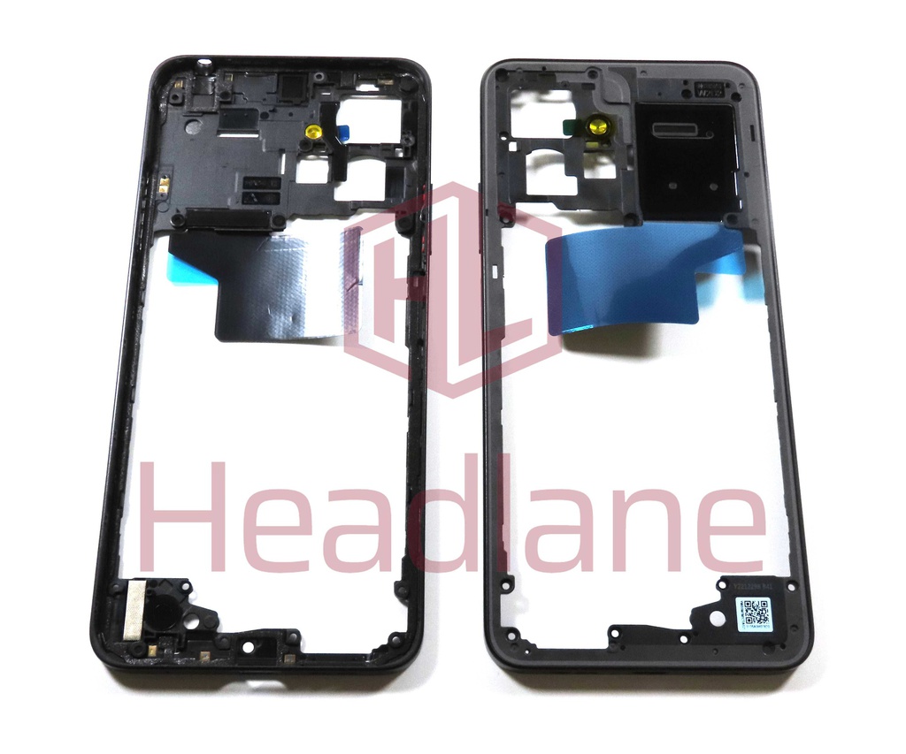 Xiaomi Redmi Note 12 4G Middle Cover / Chassis - Black