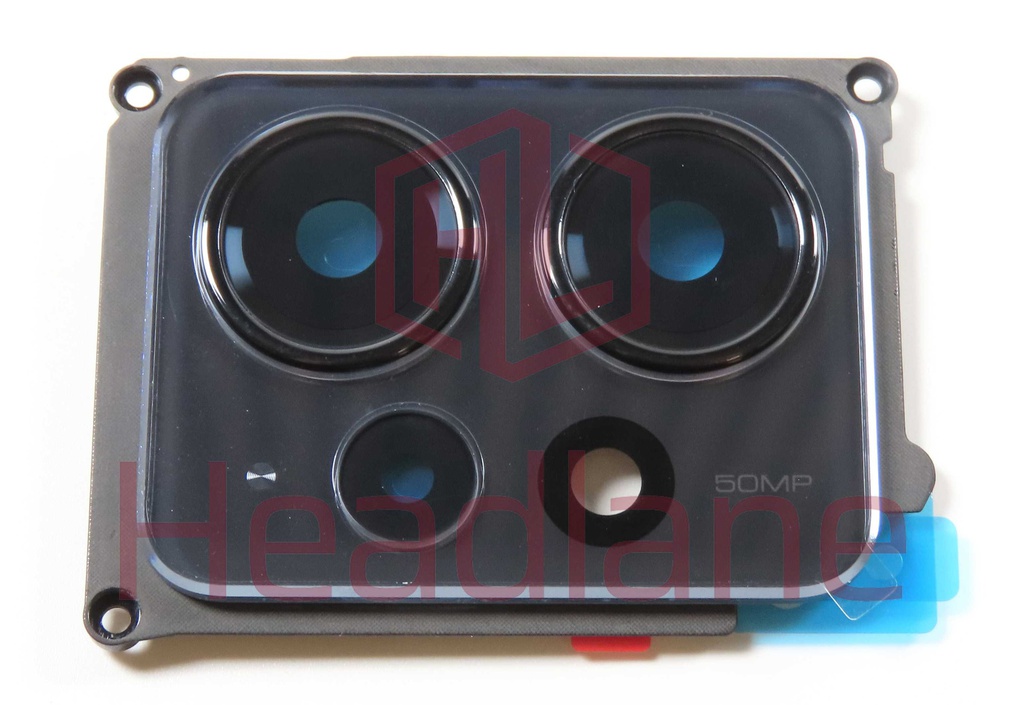 Xiaomi Redmi Note 12 4G Camera Cover / Frame + Lens - Black
