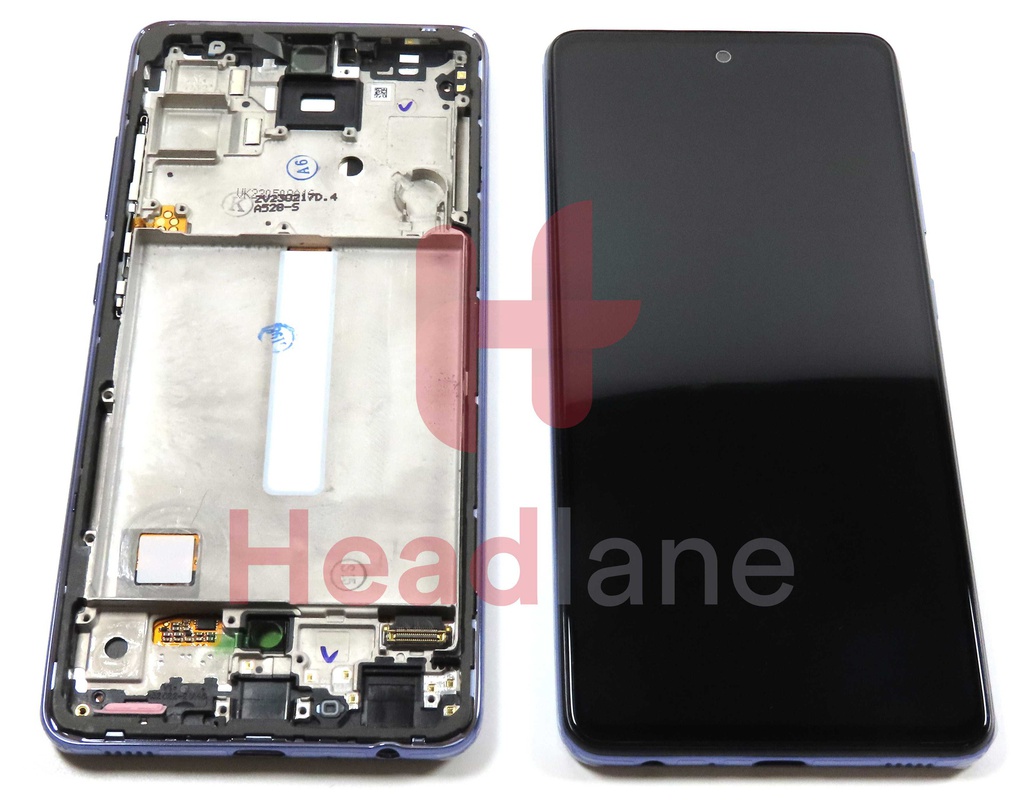 Samsung SM-A525 A526 Galaxy A52 4G A52 5G LCD Display / Screen + Touch - Violet
