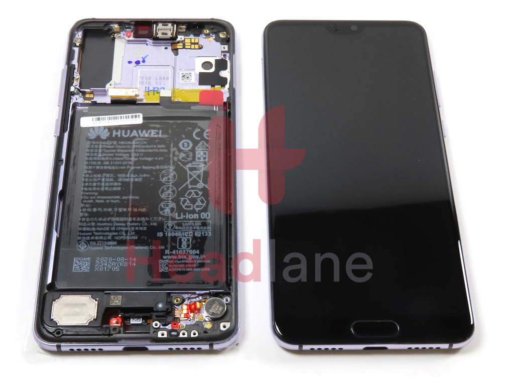 Huawei P20 Pro LCD Display / Screen + Touch + Battery Assembly - Twilight