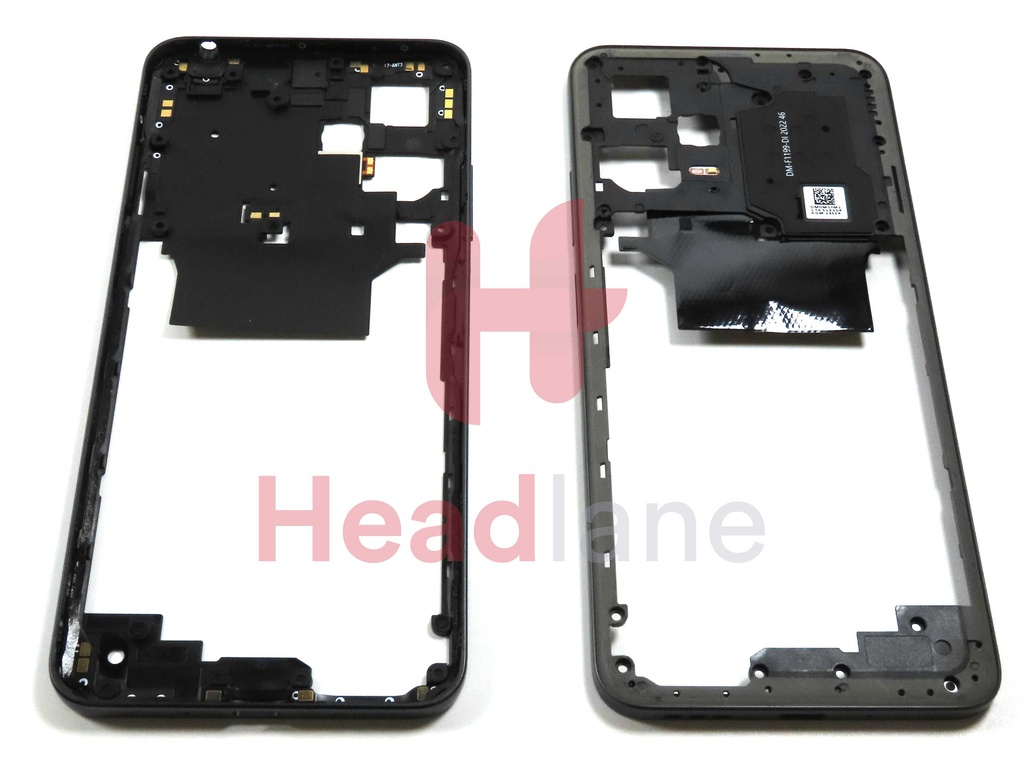 Xiaomi Poco X5 5G / Redmi Note 12 5G Middle Cover / Chassis - Black