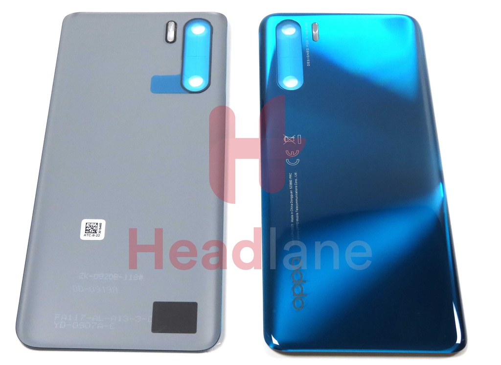 Oppo CPH2021 A91 Back / Battery Cover - Blue