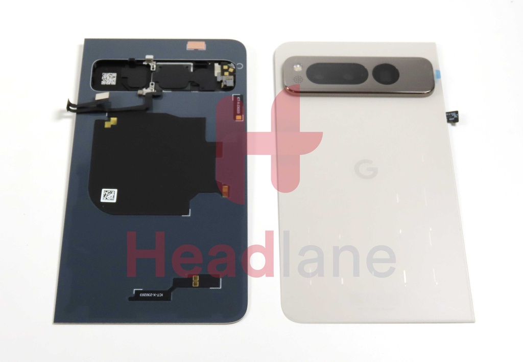 Google Pixel Fold Back / Battery Cover - Porcelain / White