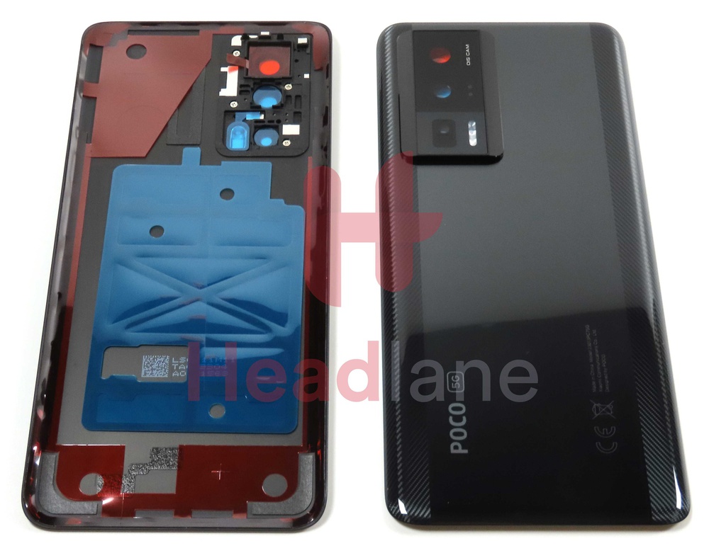 Xiaomi Poco F5 Pro Back / Battery Cover - Black