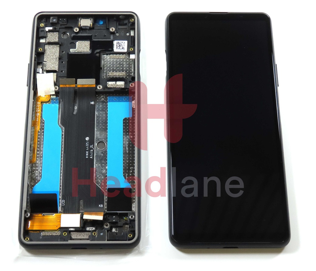 Sony XQ-BT52 Xperia 10 III (Dual SIM) LCD Display / Screen + Touch - Black