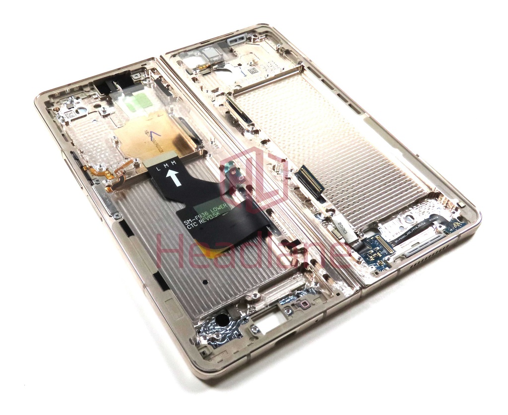 Samsung SM-F936 Galaxy Z Fold4 5G Display Frame - Beige