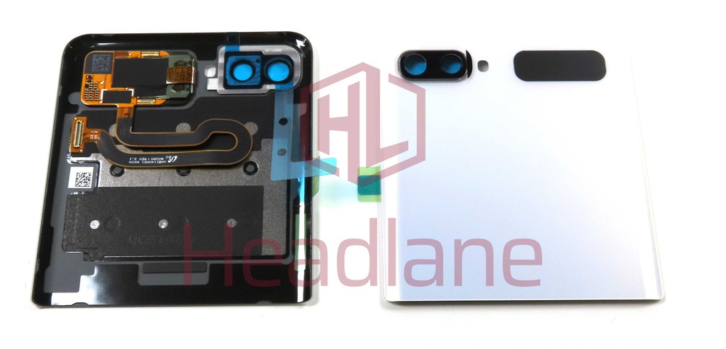 Samsung SM-F707 Galaxy Z Flip 5G Outer LCD Display / Screen + Touch - Mystic White