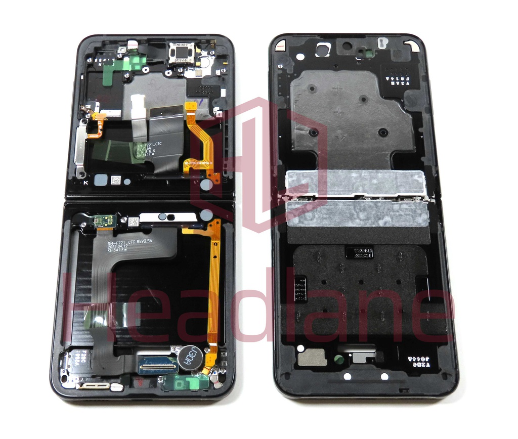 Samsung SM-F721 Galaxy Z Flip4 5G Display Frame - Bespoke Navy