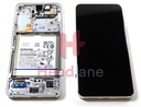 Samsung SM-S901U Galaxy S22 LCD Display / Screen + Touch + Battery - Phantom White (USA Version)