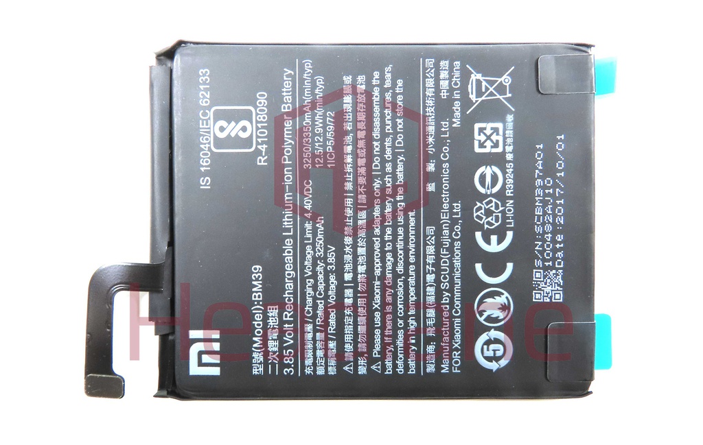Xiaomi Mi 6 BM39 3350mAh Internal Battery