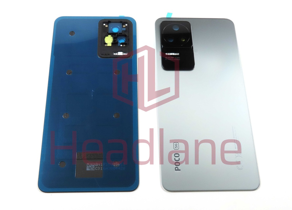 Xiaomi Poco F4 Back / Battery Cover - Silver