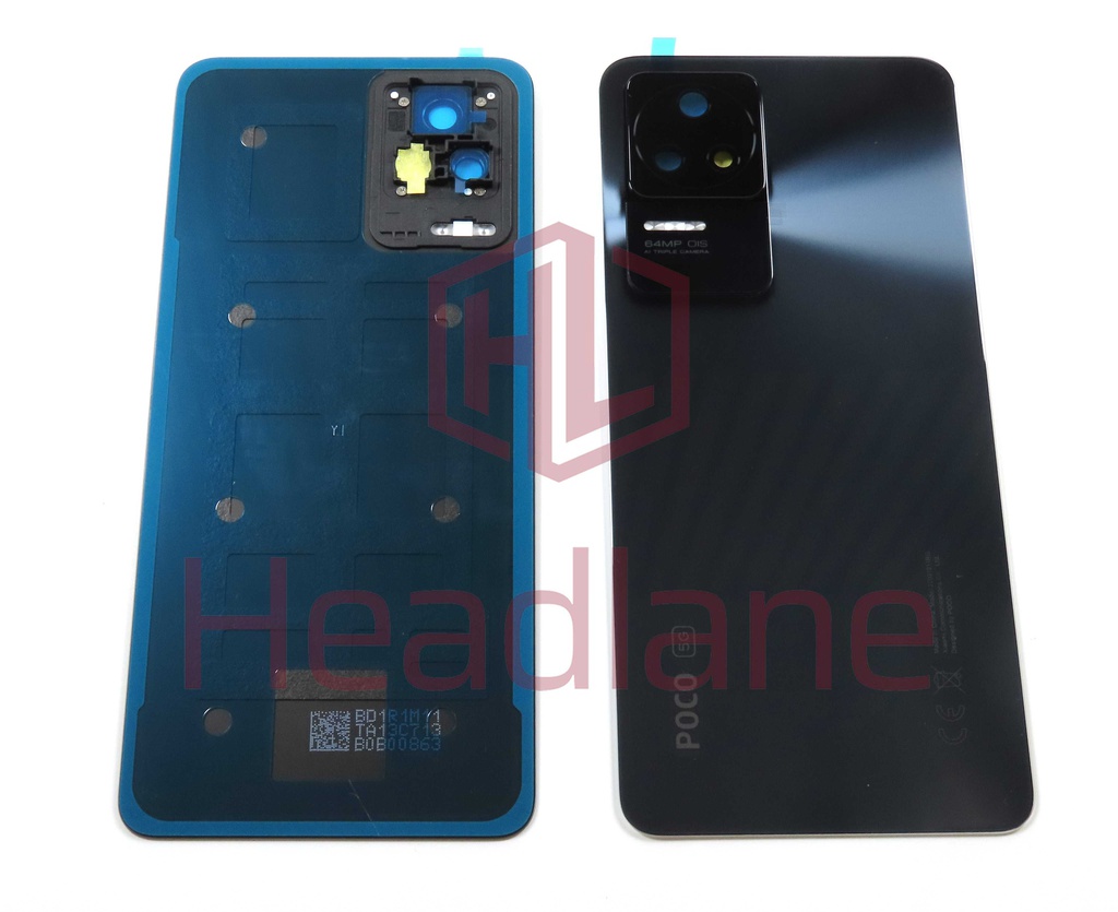 Xiaomi Poco F4 Back / Battery Cover - Black