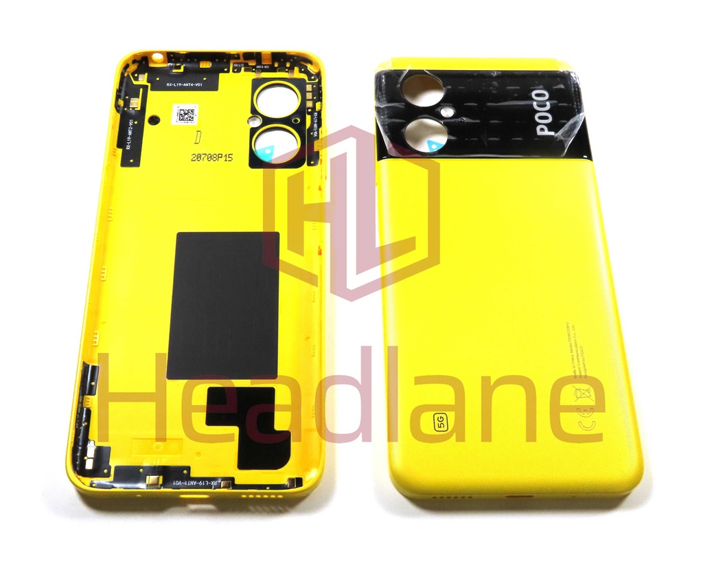 Xiaomi Poco M4 5G Back / Battery Cover - Yellow