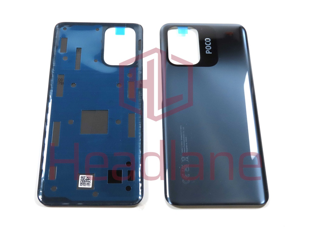 Xiaomi Poco M5S Back / Battery Cover - Black (UKCA)