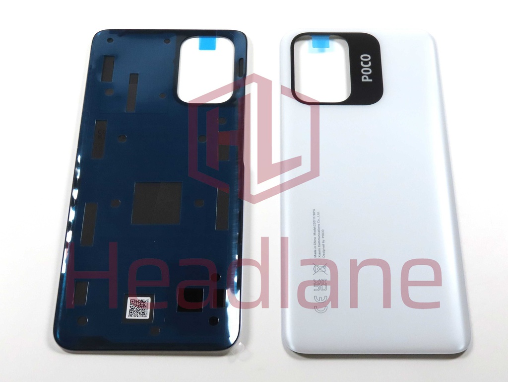 Xiaomi Poco M5S Back / Battery Cover - White (UKCA)