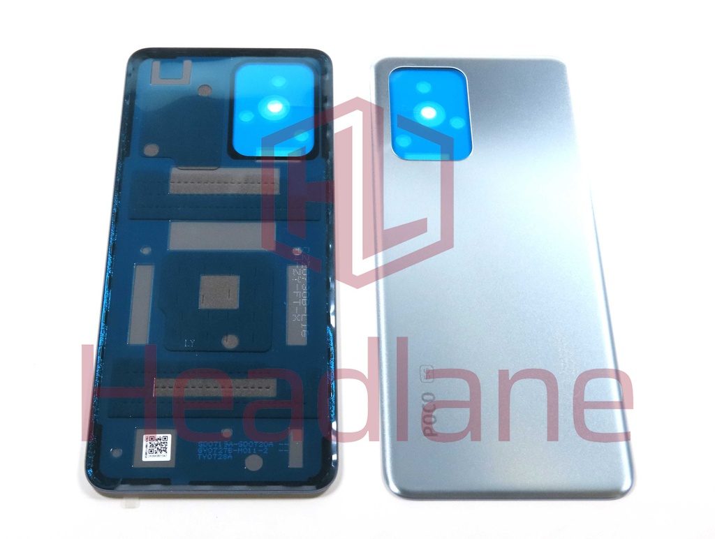 Xiaomi Poco X4 GT Back / Battery Cover - Silver