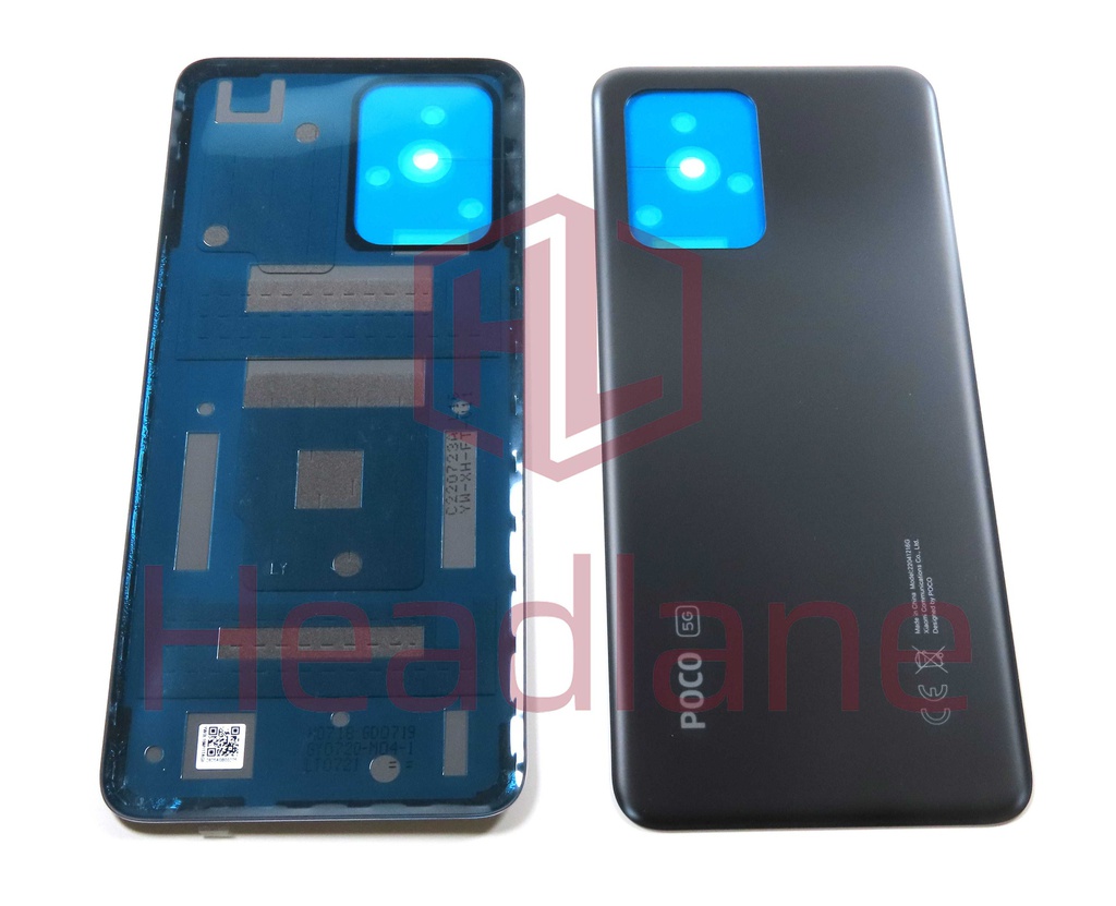 Xiaomi Poco X4 GT Back / Battery Cover - Black