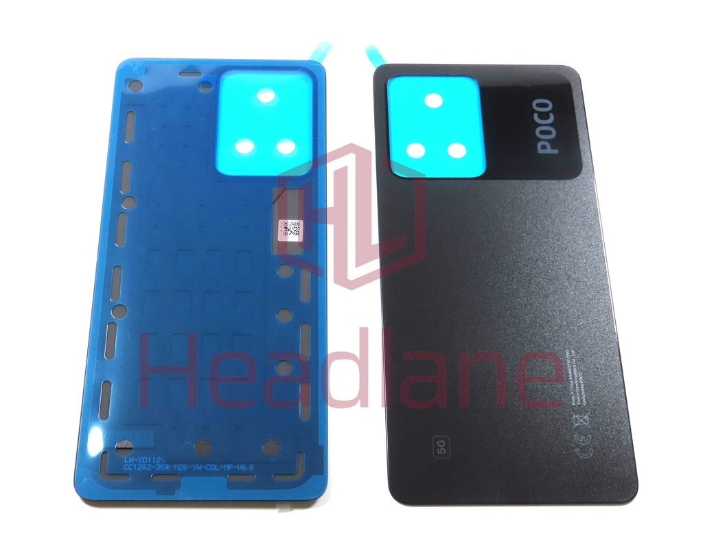 Xiaomi Poco X5 Pro 5G Back / Battery Cover - Black