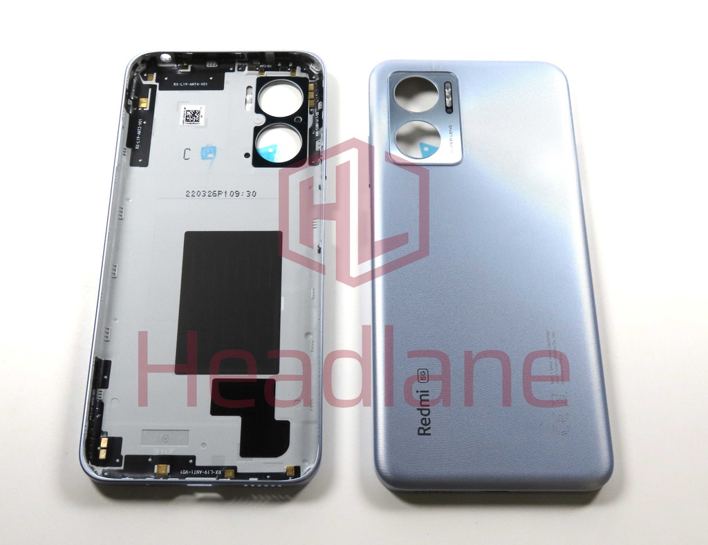 Xiaomi Redmi 10 5G Back / Battery Cover - Silver (NFC)