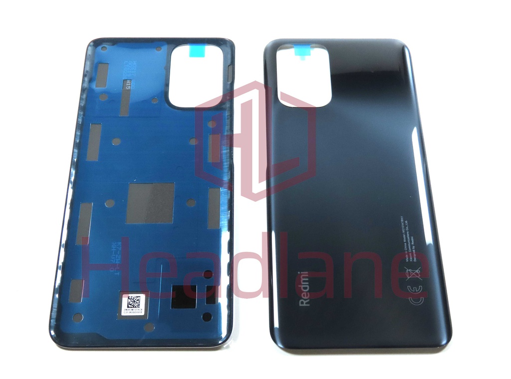 Xiaomi Redmi Note 10S Back / Battery Cover - Black (NFC)