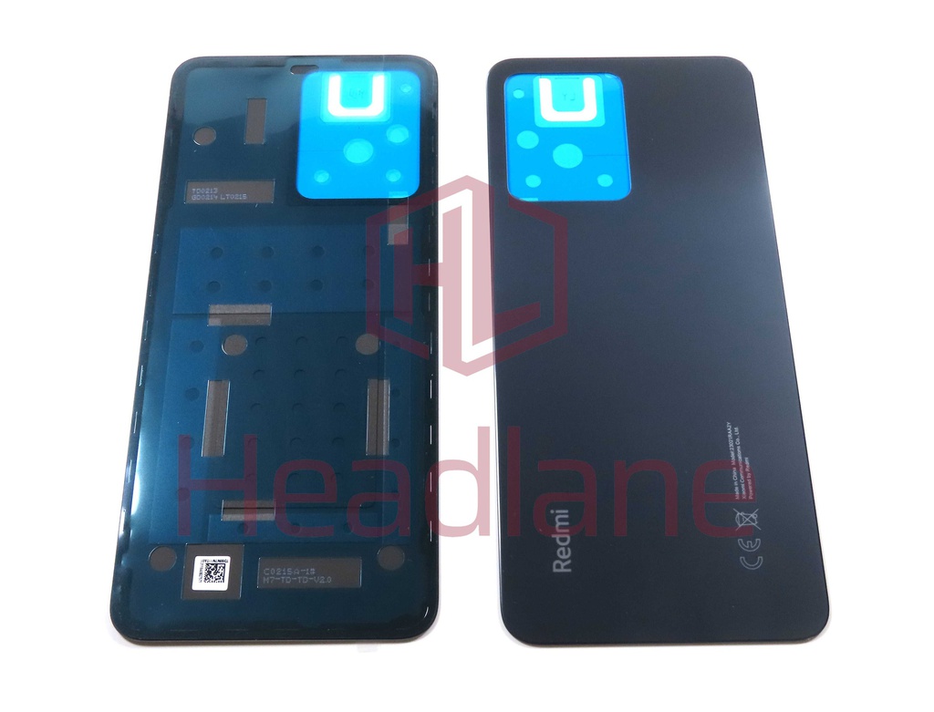 Xiaomi Redmi Note 12 4G Back / Battery Cover - Black (NFC)