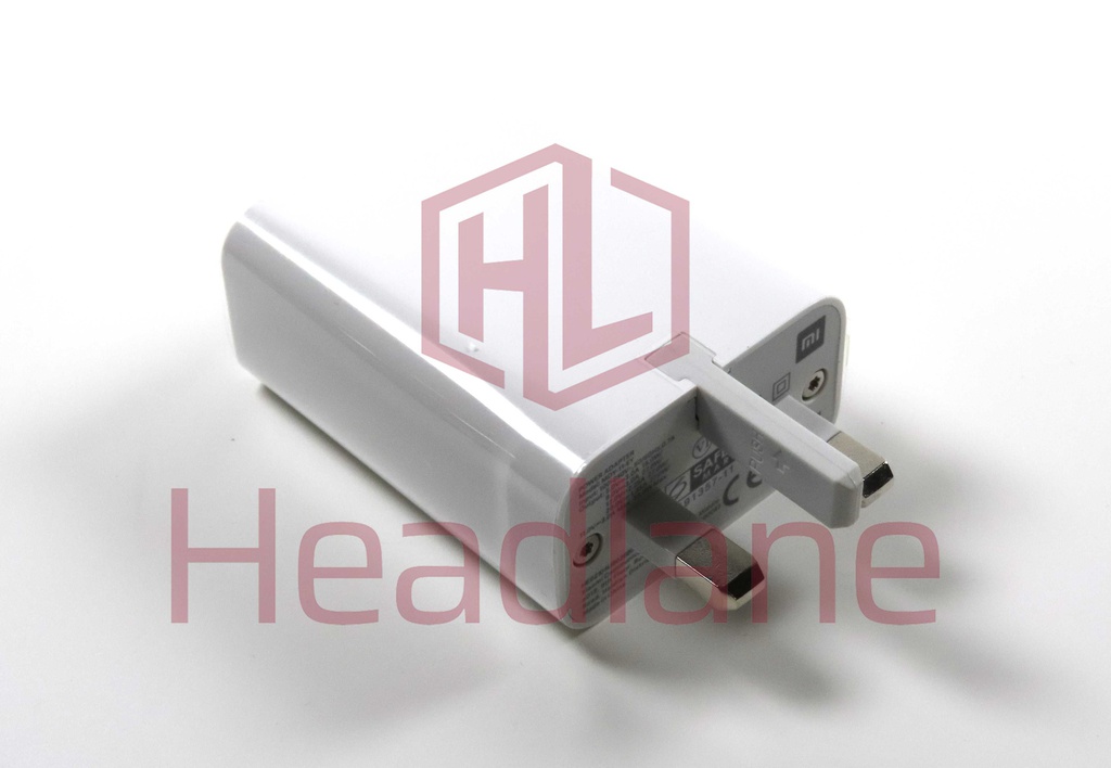 Xiaomi MDY-11-EY 33W Charger - White (Head only) - UK 3 Pin