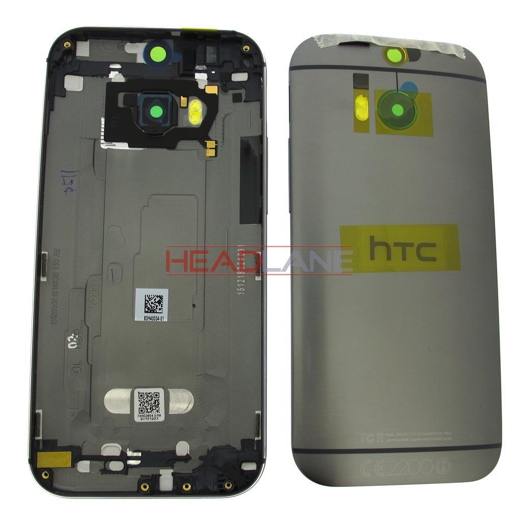 HTC One M8S Rear / Battery Cover - Grey