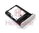 Sony XQ-DE54 Xperia 5 V SIM Card Tray - Silver