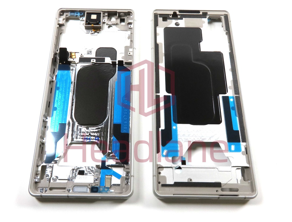 Sony XQ-DE54 Xperia 5 V Middle Cover / Chassis - Silver