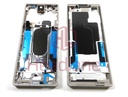 Sony XQ-DE54 Xperia 5 V Middle Cover / Chassis - Silver