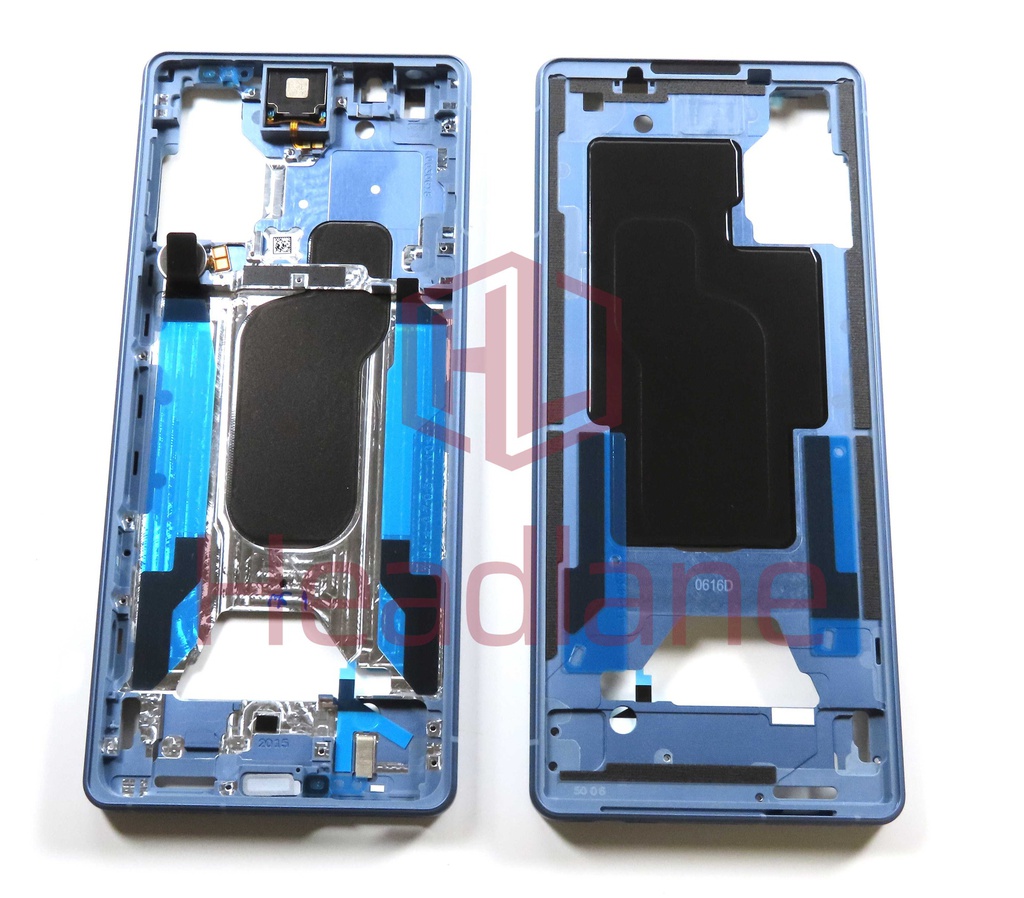 Sony XQ-DE54 Xperia 5 V Middle Cover / Chassis - Blue