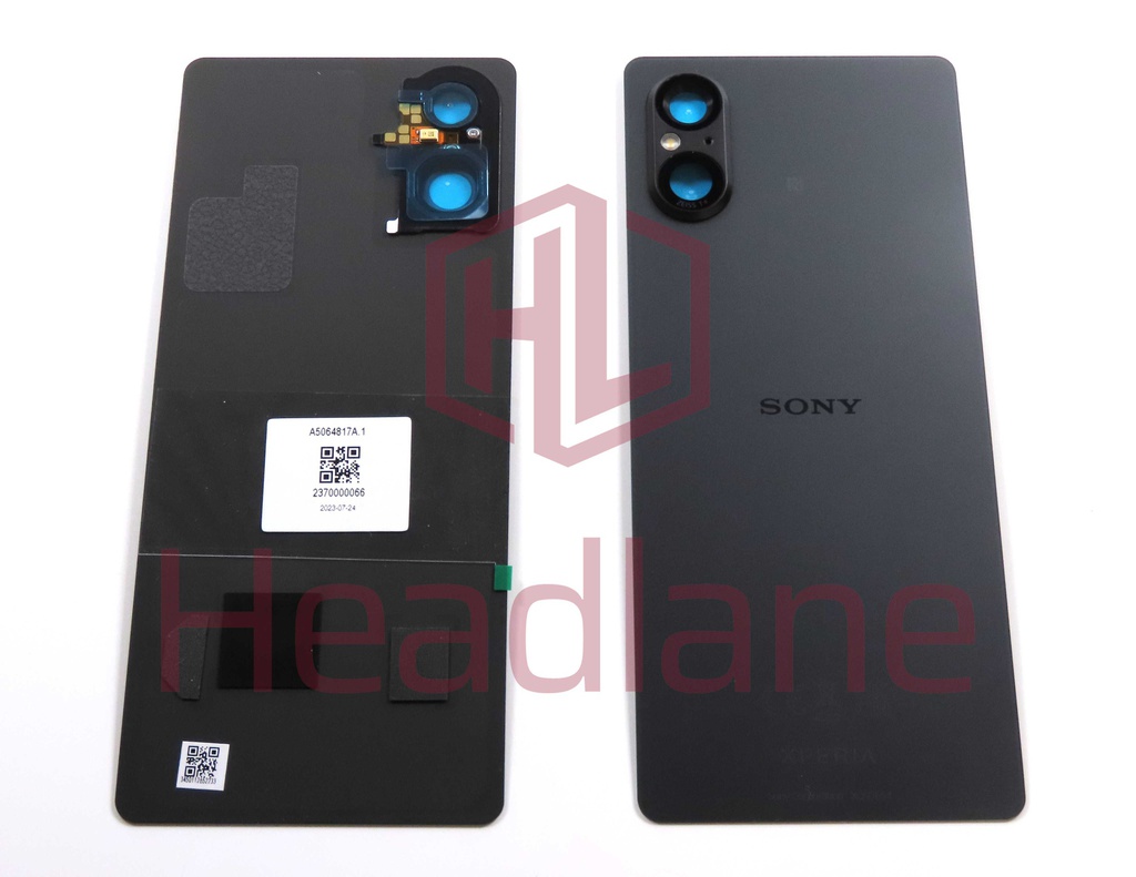Sony XQ-DE54 Xperia 5 V Back / Battery Cover - Black