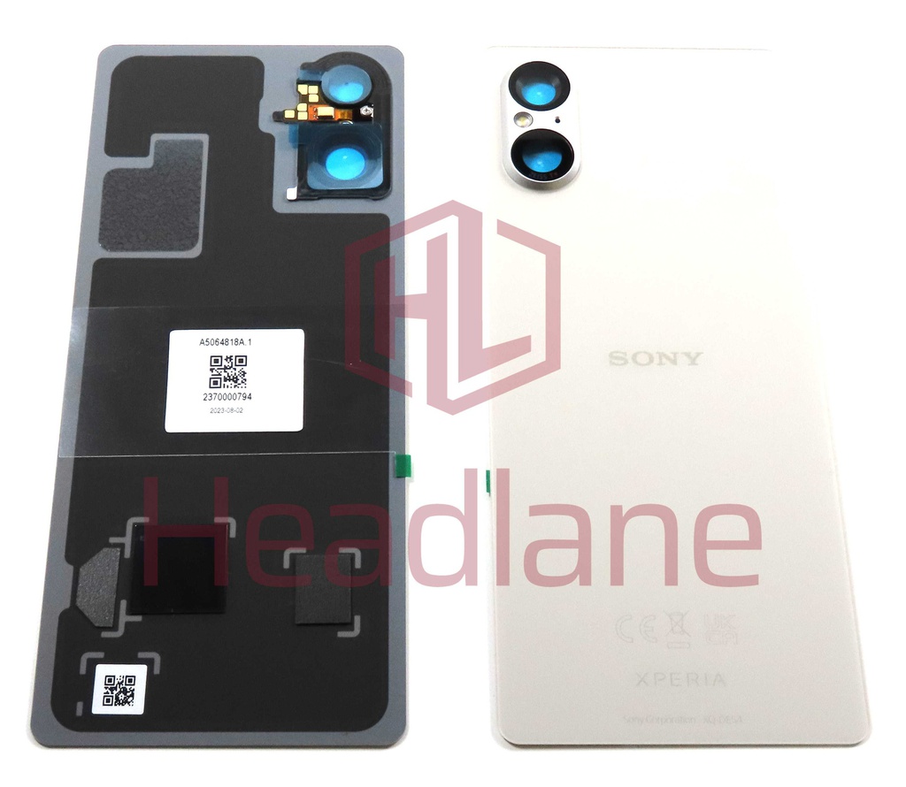 Sony XQ-DE54 Xperia 5 V Back / Battery Cover - Silver