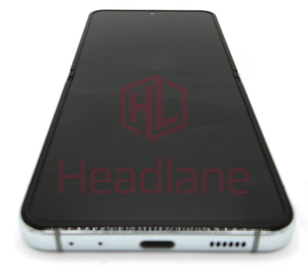 Samsung SM-F731 Galaxy Z Flip5 5G LCD Display / Screen + Touch + Battery - Mint