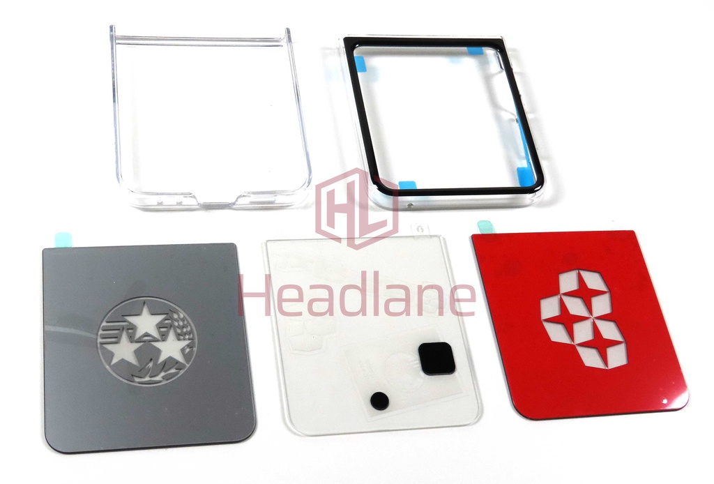 Samsung SM-F731 Galaxy Z Flip5 5G FlipSuit Case / FlipSuit Cards (Retro Edition)