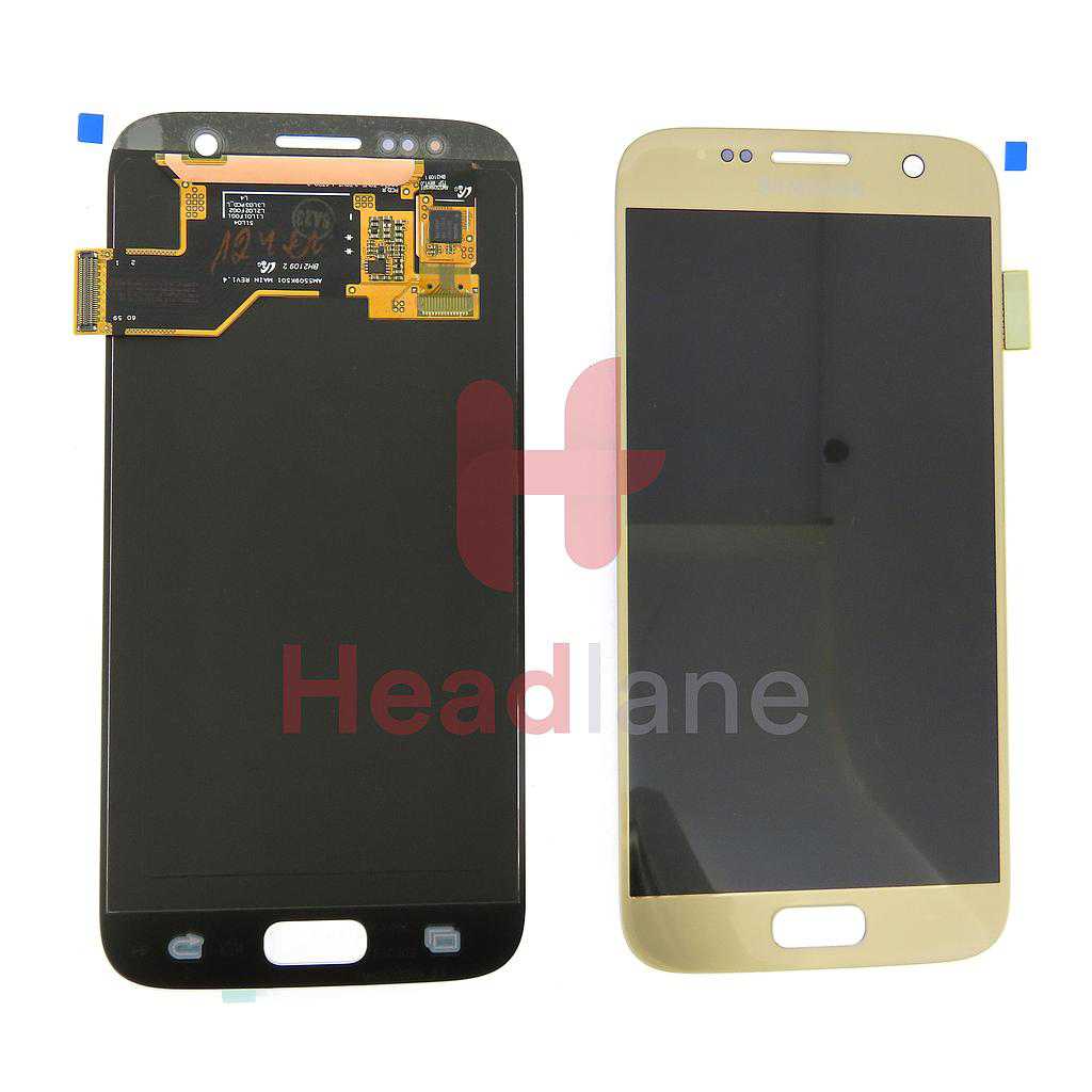 Samsung SM-G930F Galaxy S7 LCD Display / Screen + Touch - Gold