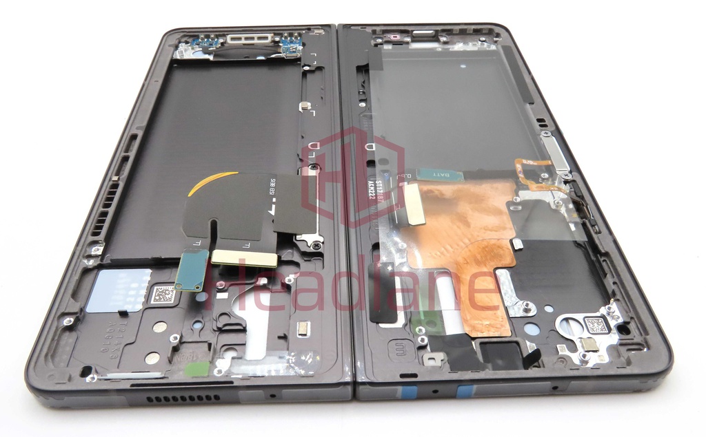 Samsung SM-F946 Galaxy Z Fold5 5G Display Frame - Grey / Blue