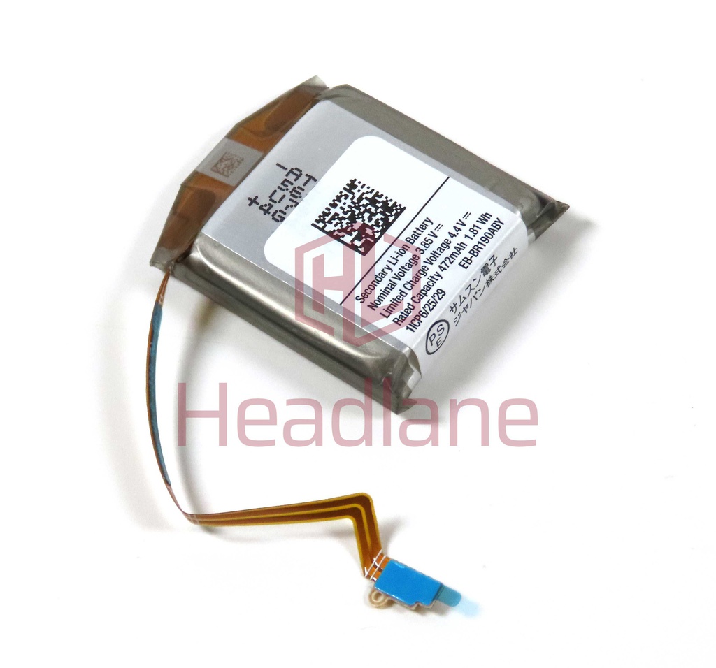 Samsung SM-R190 Galaxy Buds Pro Charging Case EB-BR190ABY 472mAh Internal Battery