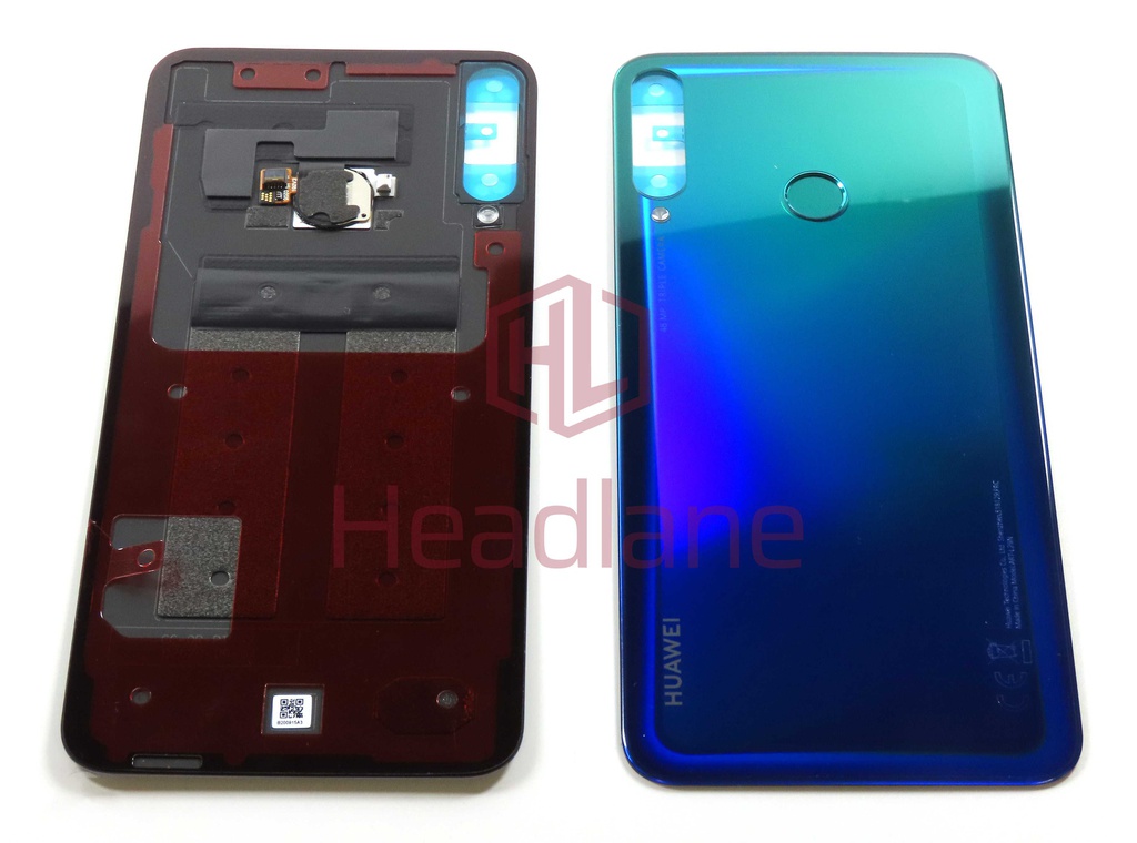 Huawei P40 Lite E Back / Battery Cover - Aurora Blue