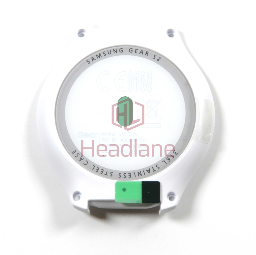 Samsung SM-R720 Galaxy Gear S2 Back / Rear Cover - White