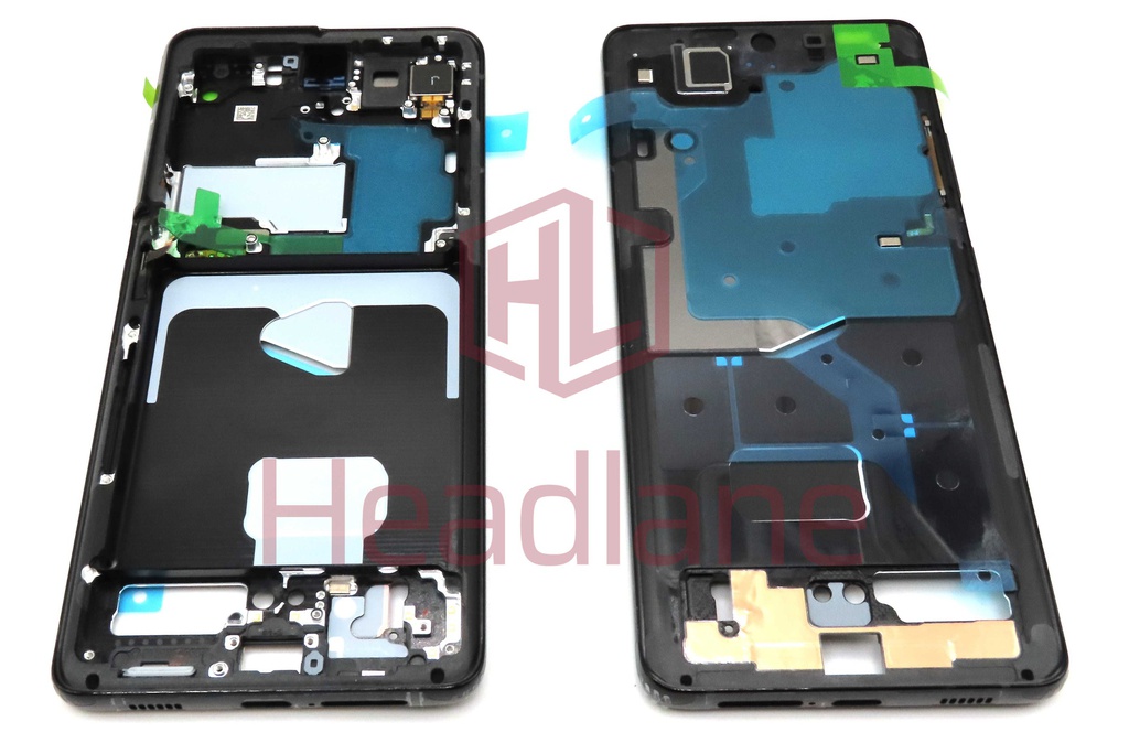 Samsung SM-G998 Galaxy S21 Ultra Display Frame - Phantom Black