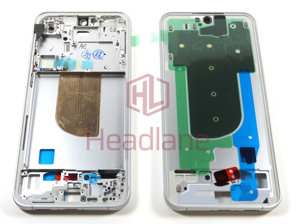 Samsung SM-S711 Galaxy S23 FE Display Frame - Mint / Purple / Cream