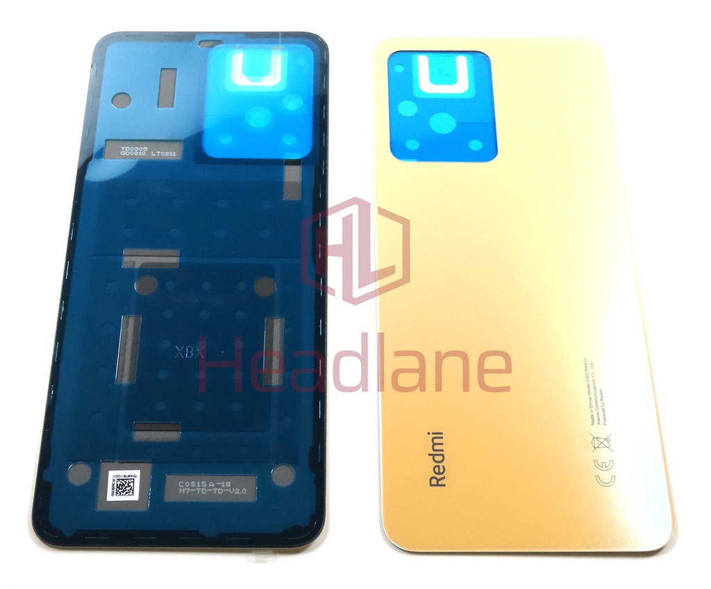 Xiaomi Redmi Note 12 4G Back / Battery Cover - Gold (NFC)