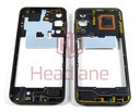 Samsung SM-A256 Galaxy A25 5G Middle Cover / Chassis - Black