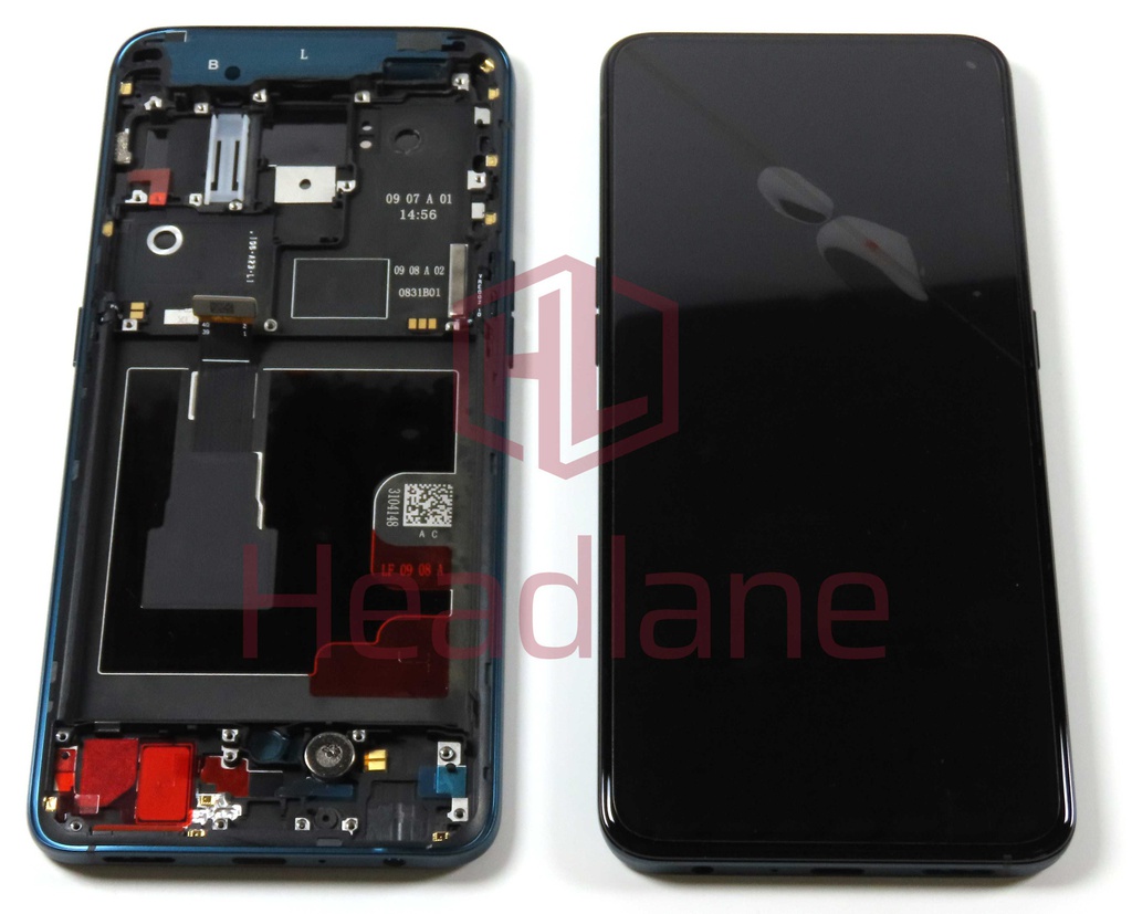 Oppo CPH1907 Reno2 LCD Display / Screen + Touch - Blue