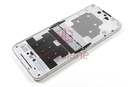 Samsung SM-F721 Galaxy Z Flip4 5G Display Frame + Battery - White