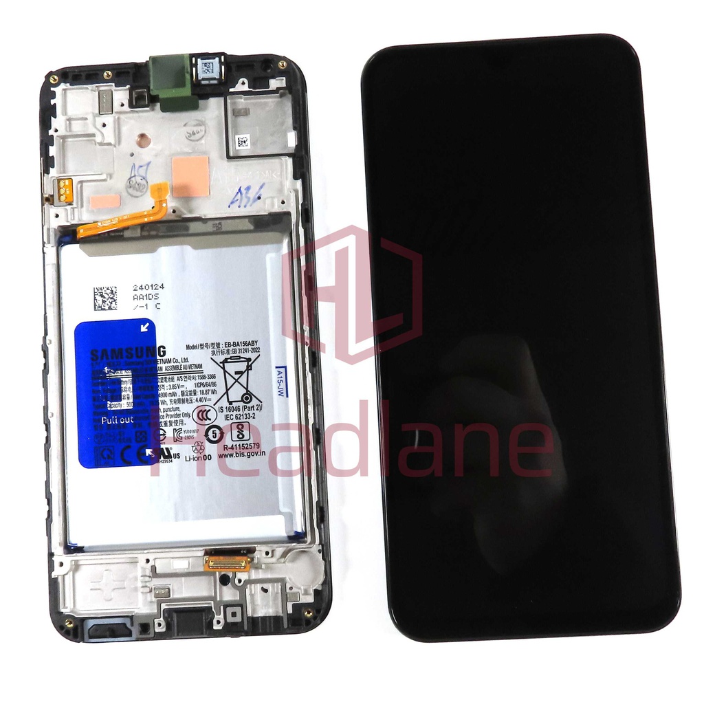 Samsung SM-A155 A156 Galaxy A15 4G / 5G LCD Display / Screen + Touch + Battery